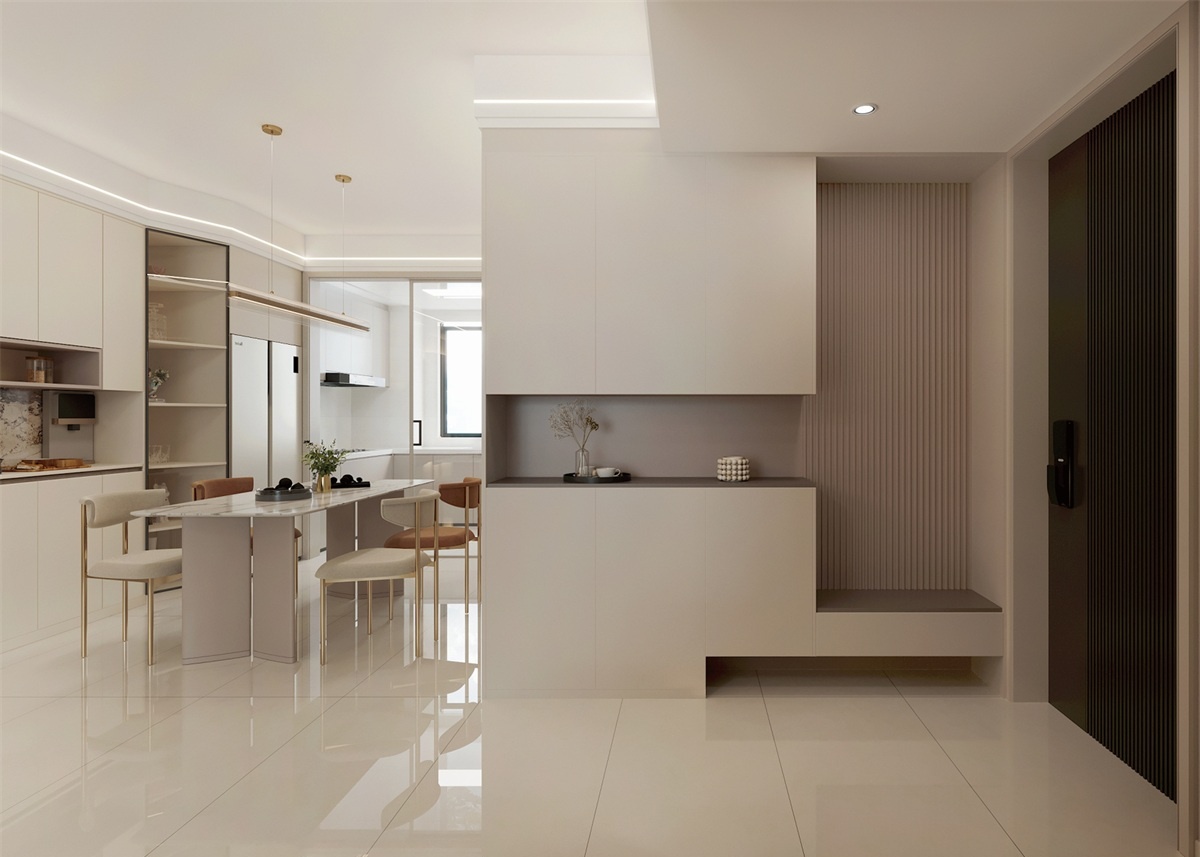 中海河山郡 | 聽勸！裝修少看點(diǎn)網(wǎng)紅設(shè)計(jì)，119㎡簡約風(fēng)小家溫馨又耐看！