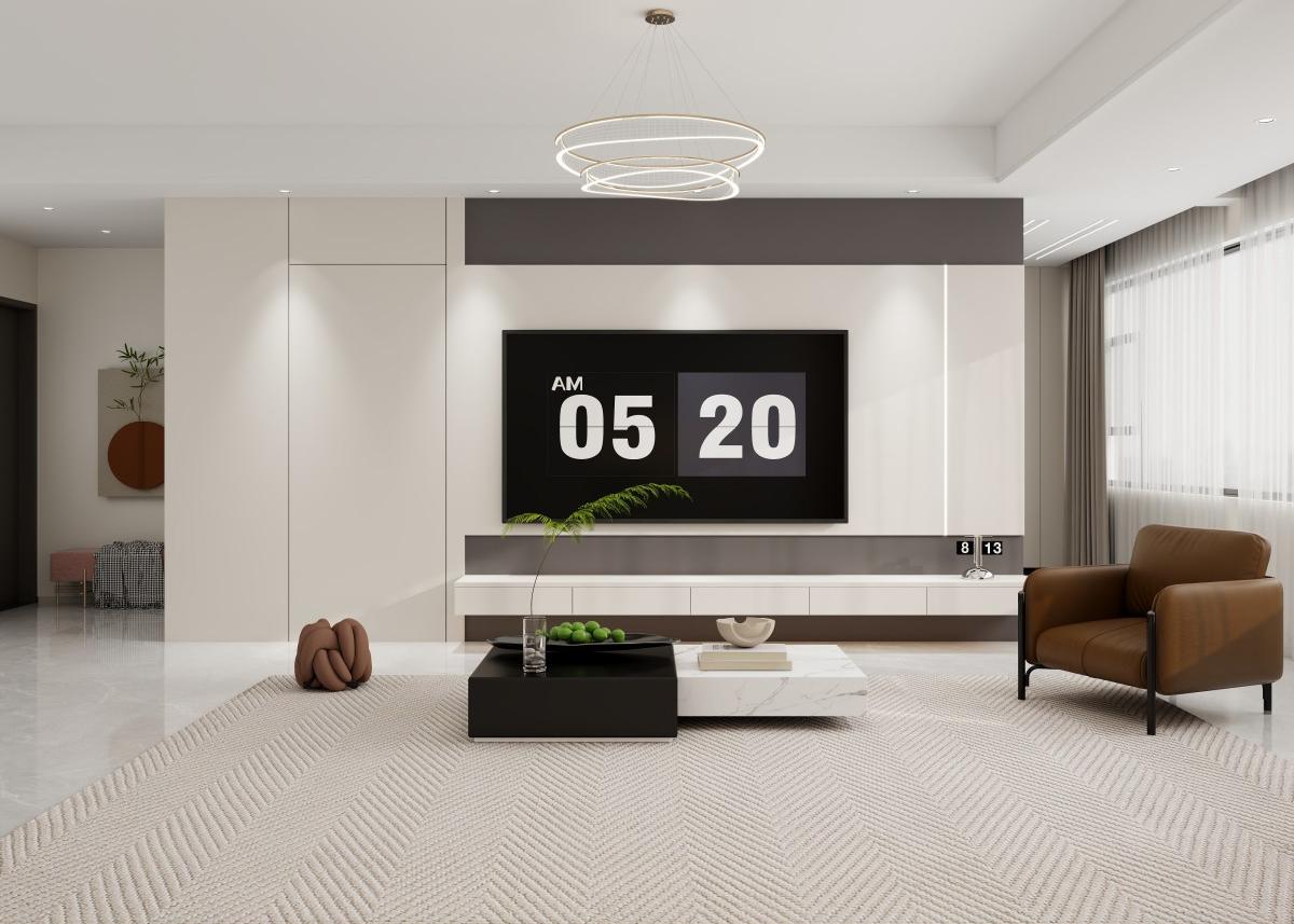 玉庭華府 | 135㎡現(xiàn)代簡約風(fēng)，給生活做減法，舒適加倍！