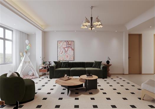 湖畔嘉苑 | 139㎡輕復(fù)古之家，不盲目跟風(fēng)，做生活的主角