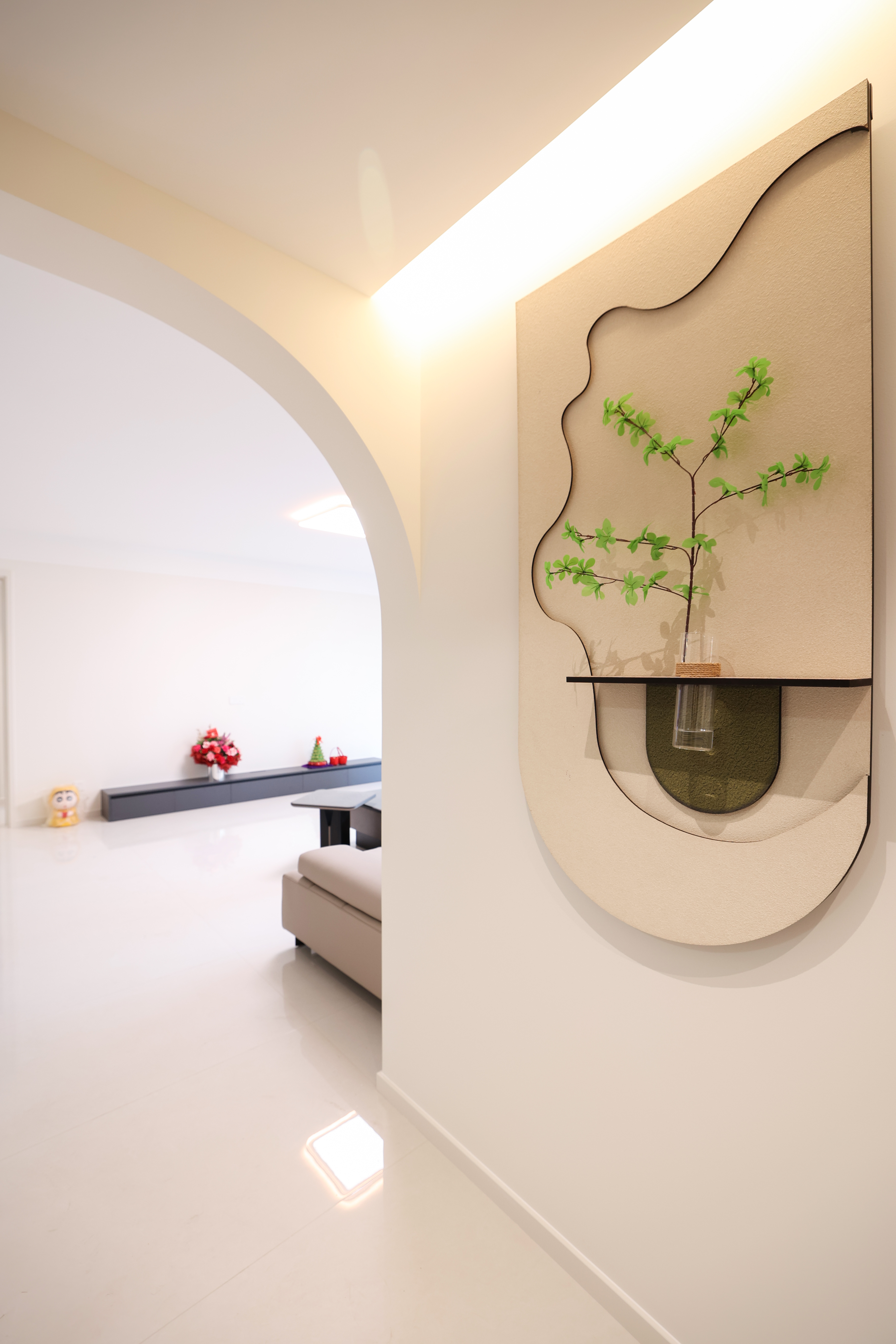 中海海樾133㎡ | 實(shí)景首發(fā)！還好聽勸，裝修選了現(xiàn)代簡約風(fēng)，干凈又顯大！