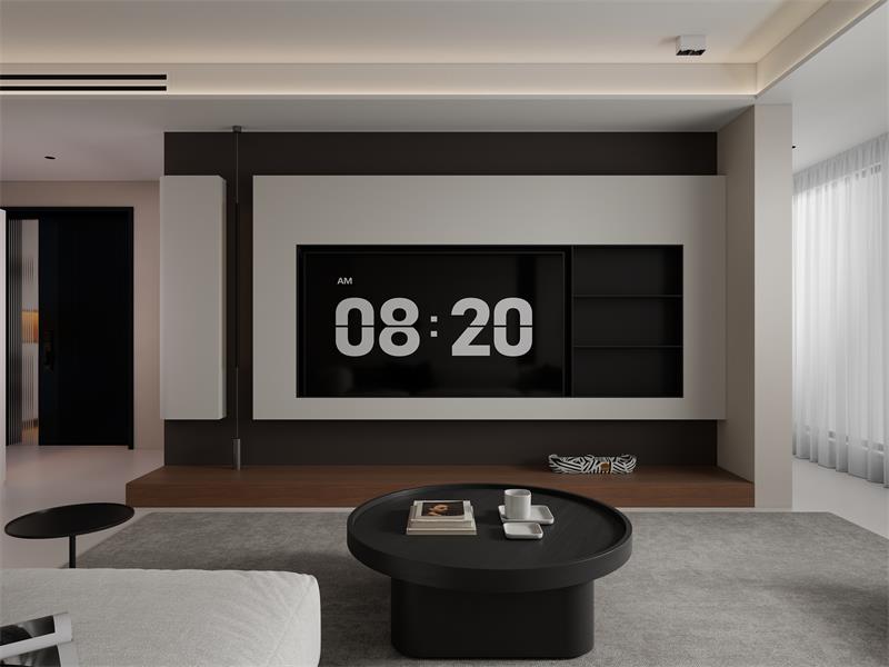 北郡府136㎡ | 不跟風(fēng)、不網(wǎng)紅，這個(gè)高智感的意式極簡(jiǎn)家，百看不厭！